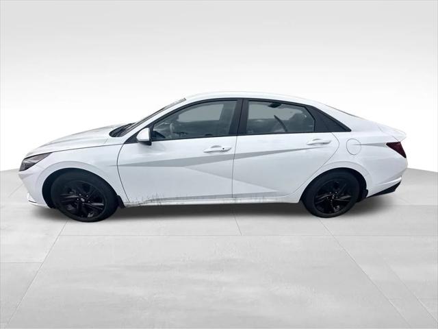 2023 Hyundai Elantra Hybrid Blue