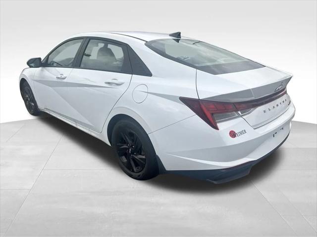 2023 Hyundai Elantra Hybrid Blue