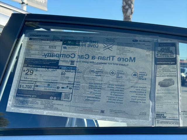 2026 Subaru Crosstrek Sport