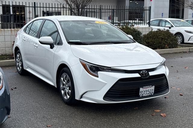 Used 2025 Toyota Corolla LE with VIN 5YFB4MDE7SP279112 for sale in Northfield, Minnesota