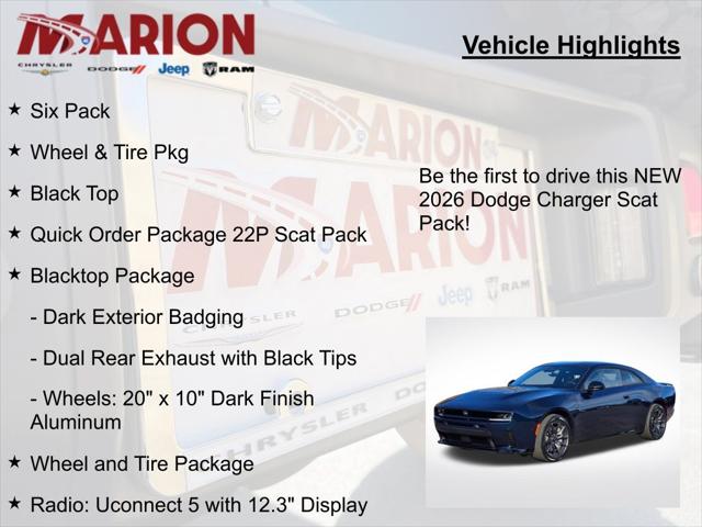 2026 Dodge Charger Scat Pack 2-Door AWD