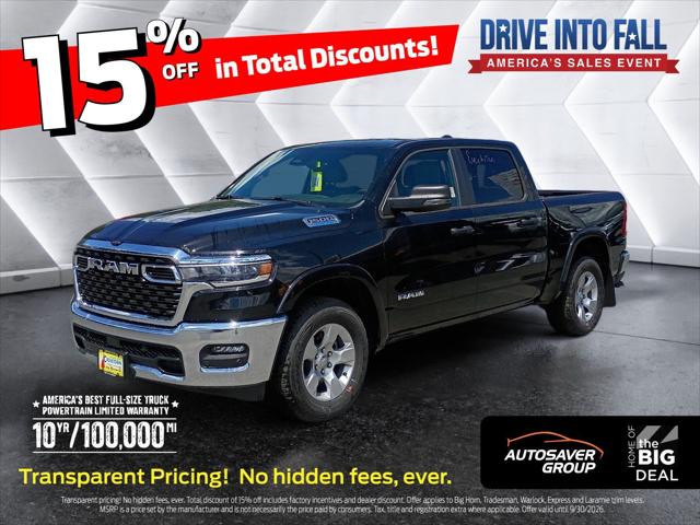 2026 RAM 1500 RAM 1500 BIG HORN CREW CAB 4X4 57 BOX