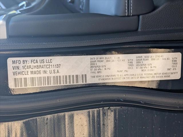2026 Jeep Grand Cherokee Limited