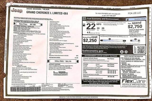 2026 Jeep Grand Cherokee Limited