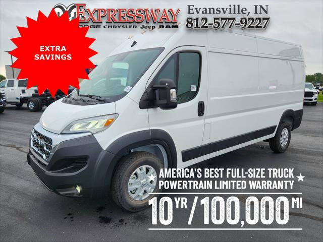 2026 RAM ProMaster 2500 RAM PROMASTER 2500 SLT CARGO VAN HIGH ROOF 159 WB