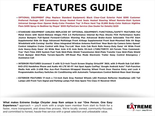 2026 Jeep Gladiator GLADIATOR MOJAVE 4X4