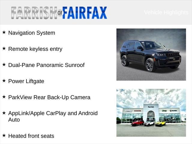 2026 Jeep Grand Cherokee GRAND CHEROKEE LIMITED RESERVE 4X4