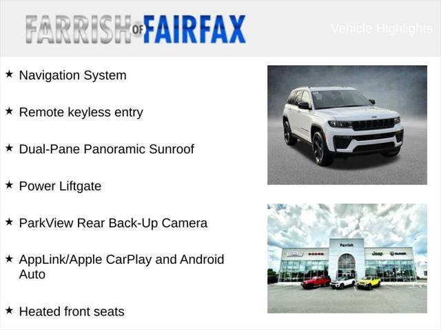 2026 Jeep Grand Cherokee GRAND CHEROKEE LIMITED 4X4 2026 Jeep Grand Cherokee GRAND CHEROKEE LIMITED 4X4