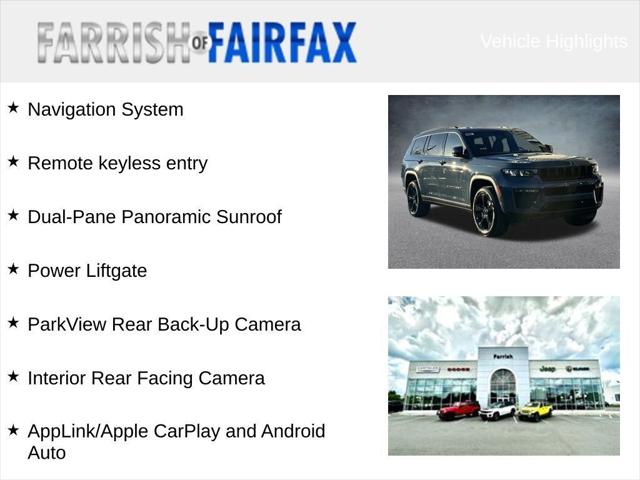 2026 Jeep Grand Cherokee GRAND CHEROKEE L LIMITED 4X4