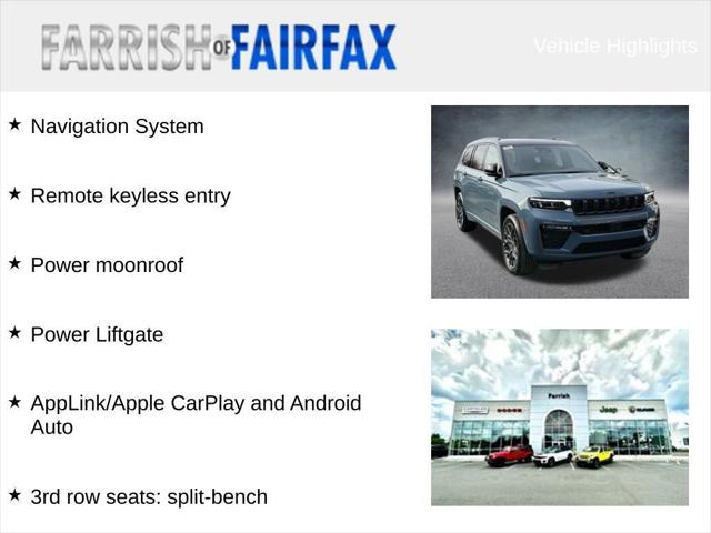 2026 Jeep Grand Cherokee GRAND CHEROKEE L SUMMIT 4X4