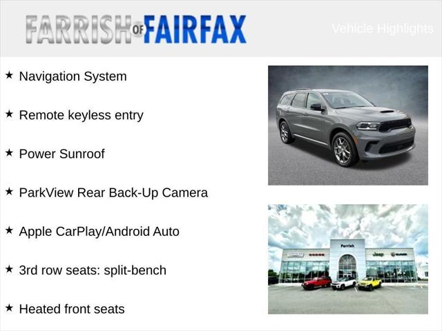 2026 Dodge Durango DURANGO GT PLUS AWD HEMI V8 2026 Dodge Durango DURANGO GT PLUS AWD HEMI V8