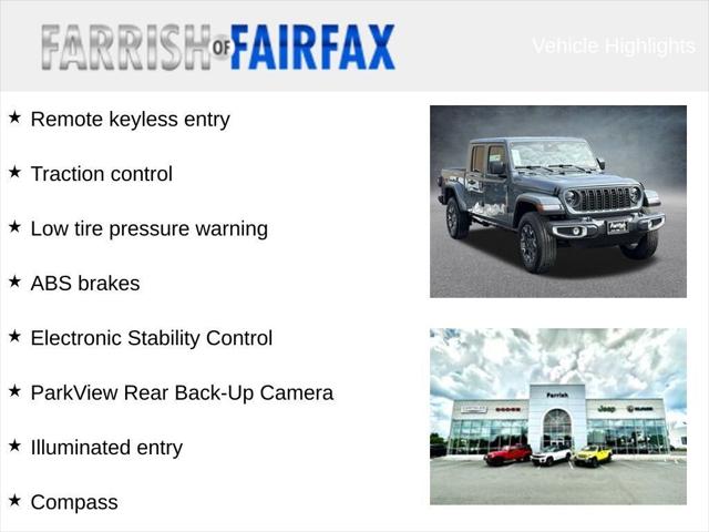 2026 Jeep Gladiator GLADIATOR SAHARA 4X4