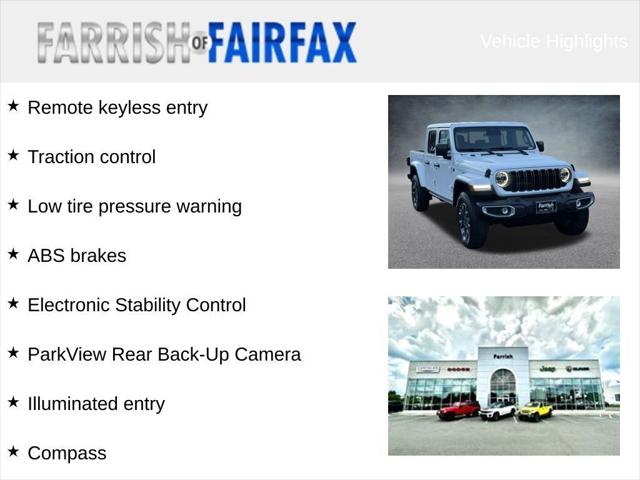 2026 Jeep Gladiator GLADIATOR SAHARA 4X4 2026 Jeep Gladiator GLADIATOR SAHARA 4X4