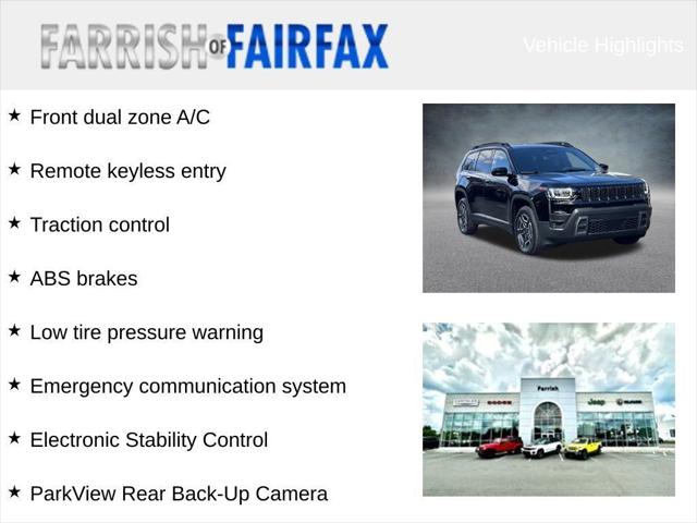 2026 Jeep Cherokee CHEROKEE LIMITED 4X4 2026 Jeep Cherokee CHEROKEE LIMITED 4X4