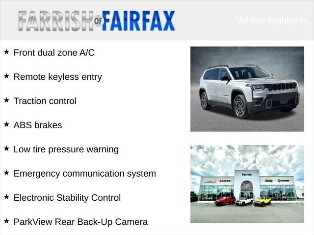 2026 Jeep Cherokee CHEROKEE LIMITED 4X4 2026 Jeep Cherokee CHEROKEE LIMITED 4X4