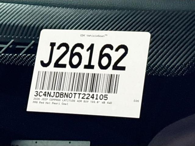 2026 Jeep Compass Latitude Altitude