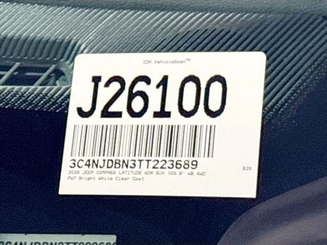 2026 Jeep Compass Latitude Altitude