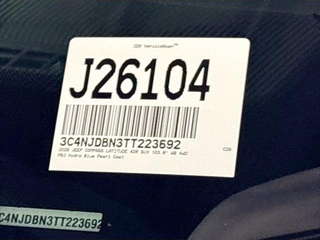 2026 Jeep Compass Latitude Altitude