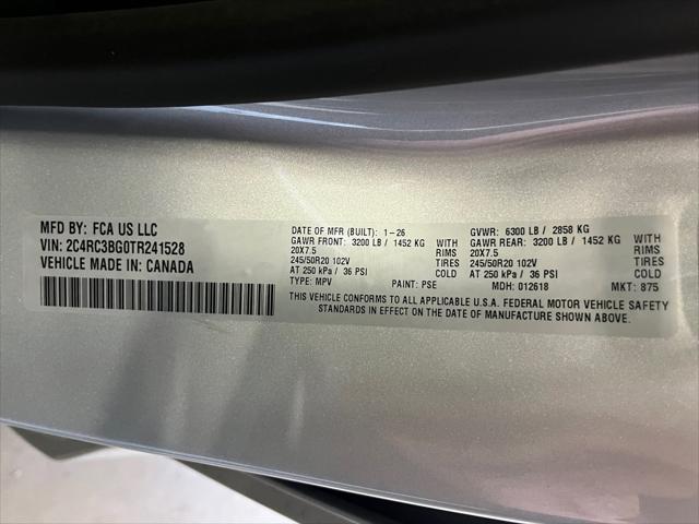 2026 Chrysler Pacifica Select AWD