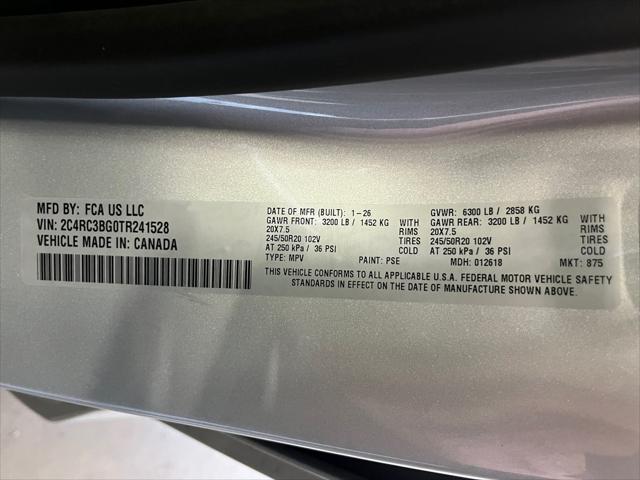 2026 Chrysler Pacifica Select AWD