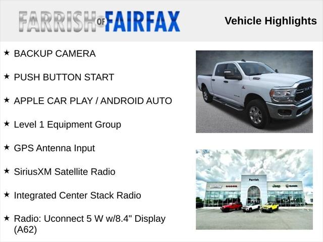 2024 RAM 2500 Big Horn Crew Cab 4x4 64 Box