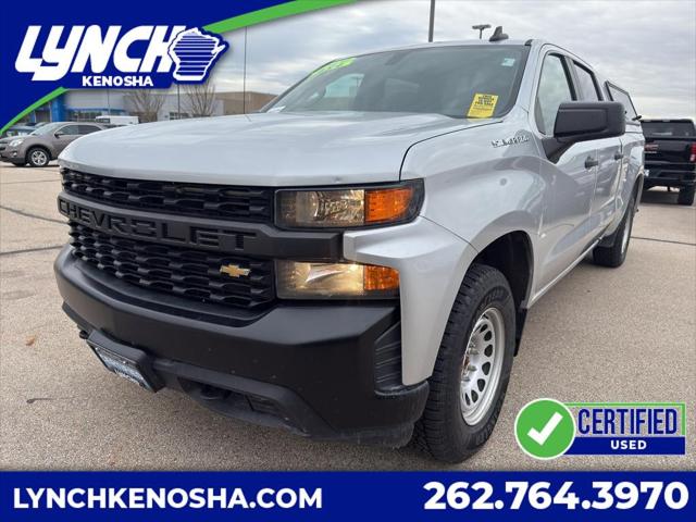 2020 Chevrolet Silverado 1500 4WD Crew Cab Standard Bed WT