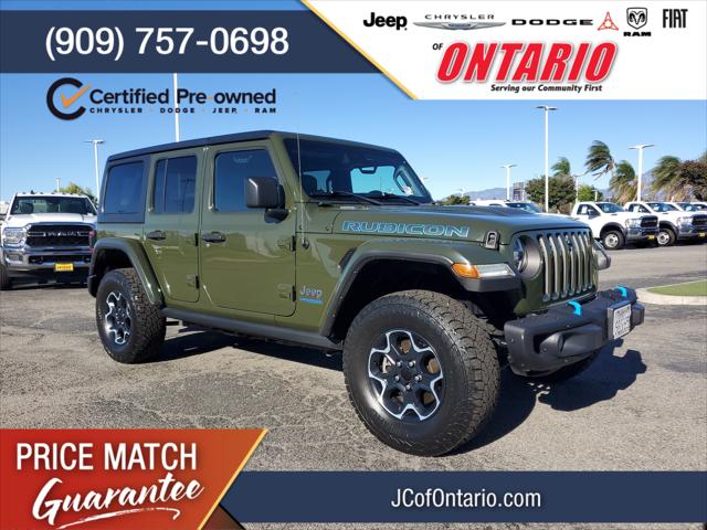 2022 Jeep Wrangler 4xe Unlimited Rubicon 4x4