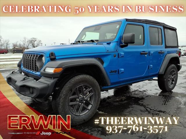 2024 Jeep Wrangler 4-Door Sport S 4x4