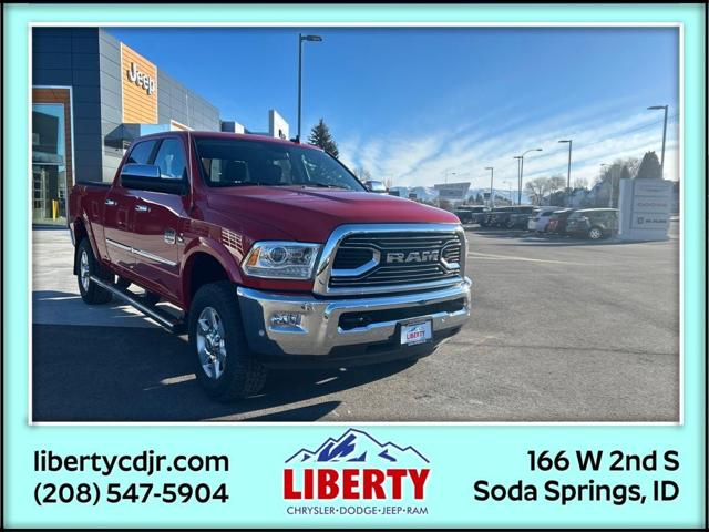 2018 RAM 3500 Laramie Longhorn Crew Cab 4x4 64 Box