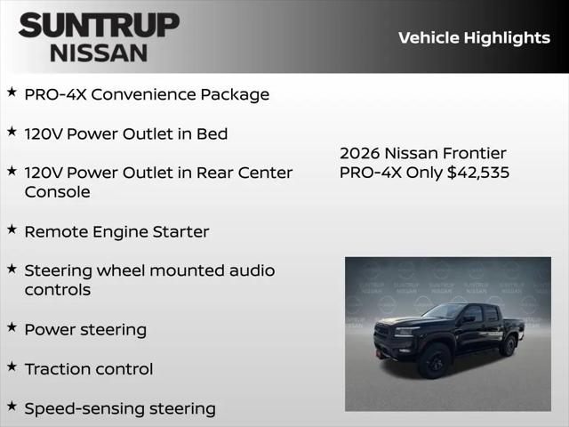 2026 Nissan Frontier Crew Cab PRO-4X 4x4