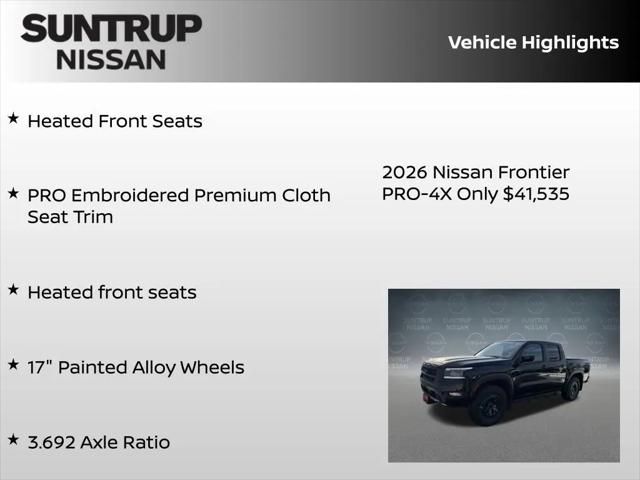 2026 Nissan Frontier Crew Cab PRO-4X 4x4