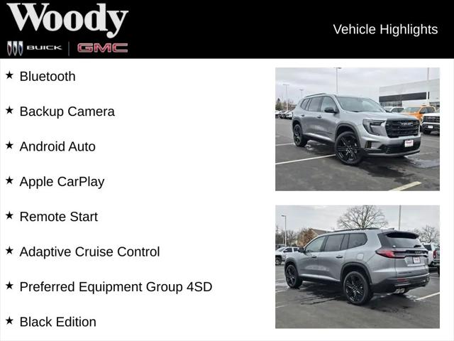 2026 GMC Acadia Elevation AWD