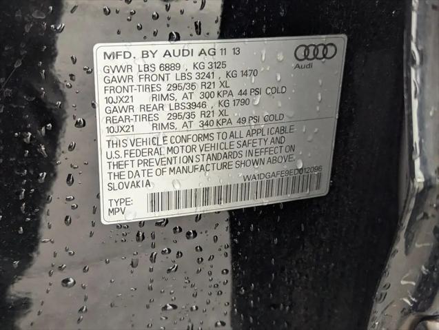 2014 Audi Q7 3.0T S line Prestige
