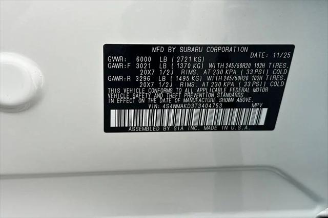 2026 Subaru Ascent Touring 7-Passenger