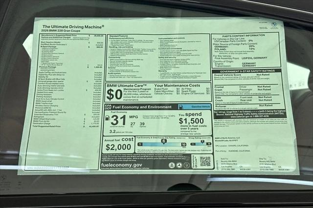 2026 BMW Coupe 228i