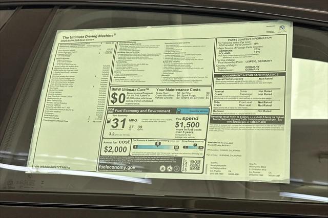 2026 BMW Coupe 228i