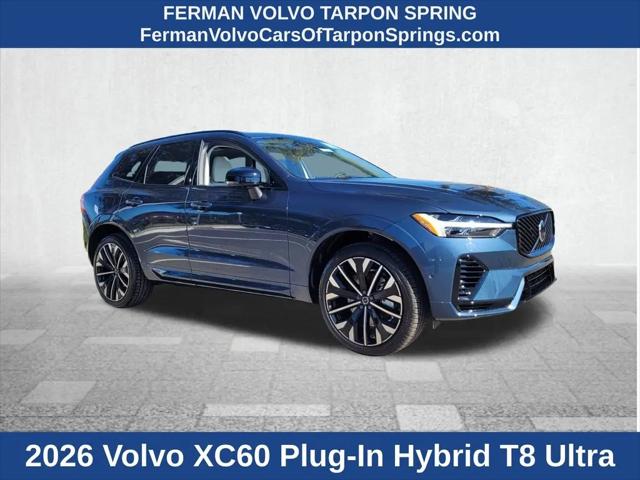 2026 Volvo XC60 Plug-In Hybrid Ultra, T8 AWD Electric/Gasoline, Dark for sale in Tarpon Springs, FL