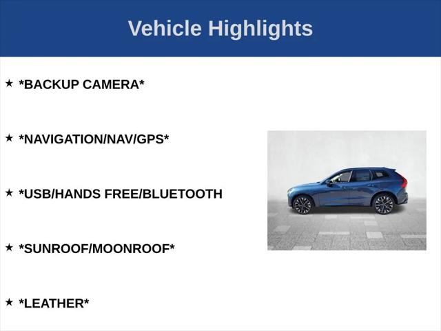 2026 Volvo XC60 Plug-In Hybrid Ultra, T8 AWD Electric/Gasoline, Dark