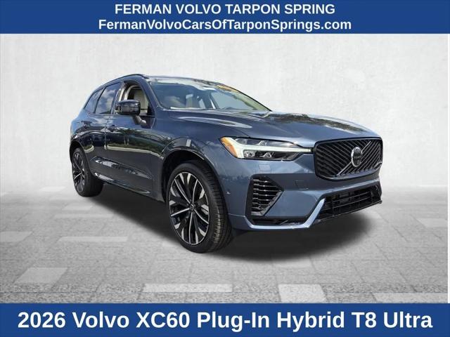 2026 Volvo XC60 Plug-In Hybrid Ultra, T8 AWD Electric/Gasoline, Dark for sale in Tarpon Springs, FL