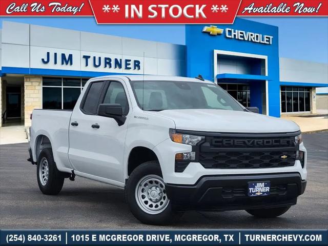 2026 Chevrolet Silverado 1500 2WD Double Cab Standard Bed WT for sale in Mcgregor, TX