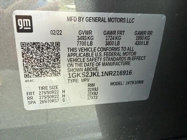 2022 GMC Yukon XL 4WD Denali
