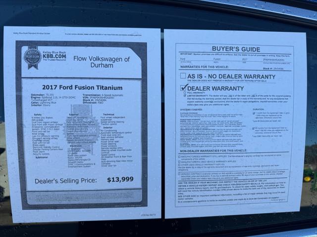 2017 Ford Fusion Titanium