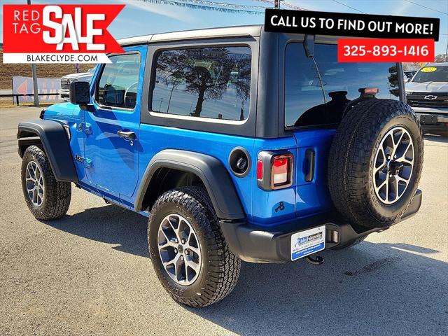2026 Jeep Wrangler 2-Door Sport S 4x4