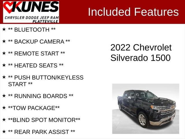 2022 Chevrolet Silverado 1500 4WD Crew Cab Short Bed LTZ