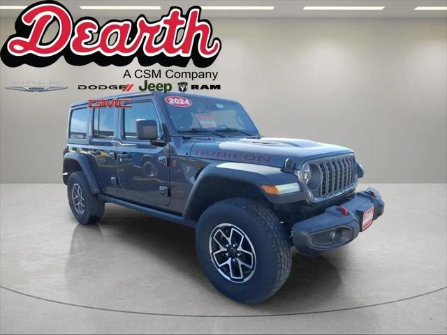2024 Jeep Wrangler 4-Door Rubicon 4x4 for sale in Monroe, WI