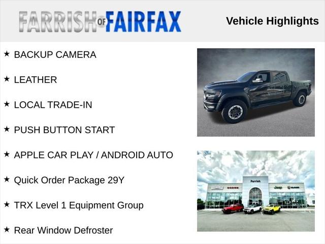 2021 RAM 1500 TRX Crew Cab 4x4 57 Box