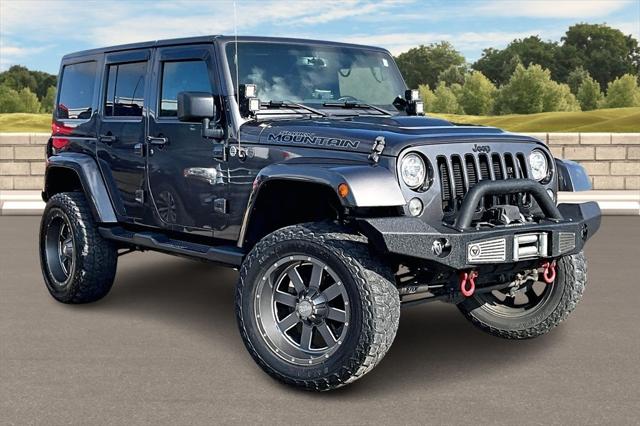 2017 Jeep Wrangler Unlimited Smoky Mountain 4x4