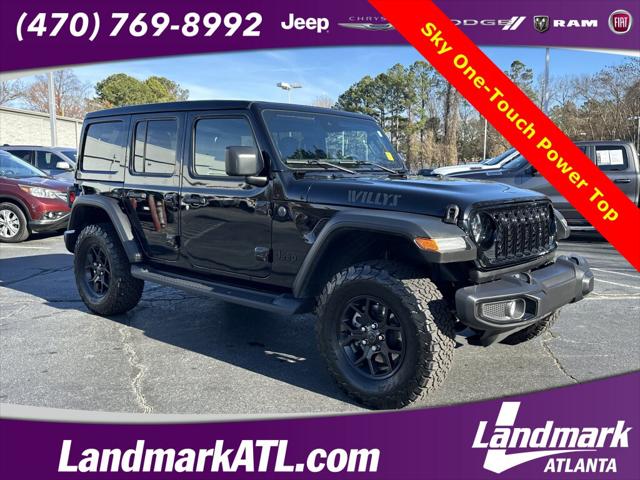 2024 Jeep Wrangler 4-Door Willys 4x4