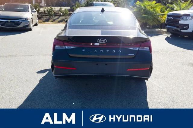 2026 Hyundai Elantra Hybrid Blue