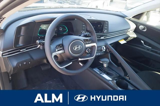 2026 Hyundai Elantra Hybrid Blue